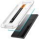 Set 2 folii de protectie cu aplicator pentru Samsung Galaxy S24 Ultra, Spigen, Transparent (Ingredi, AGL07495) by www.silkase.ro