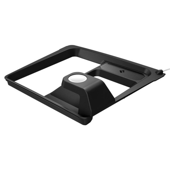 Suport cu hub si incarcare wireless 3 in 1 Spigen pentru Tesla Model 3 2024, negru (Spigen, Ingredi) by www.silkase.ro Suport cu hub si incarcare wireless 3 in 1 Spigen pentru Tesla Model 3 2024, negru (Accesorii auto, ACP07501) by www.silkase.ro
