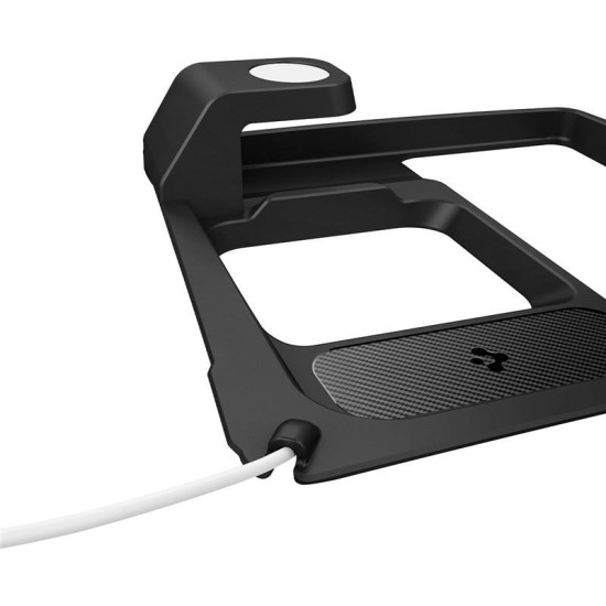 Suport cu hub si incarcare wireless 3 in 1 Spigen pentru Tesla Model 3 2024, negru (Spigen, Ingredi) by www.silkase.ro Suport cu hub si incarcare wireless 3 in 1 Spigen pentru Tesla Model 3 2024, negru (Accesorii auto, ACP07501) by www.silkase.ro