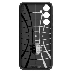 Husa Spigen Liquid Air, pentru Samsung Galaxy A35, negru mat Husa Spigen Liquid Air, pentru Samsung Galaxy A35, negru mat