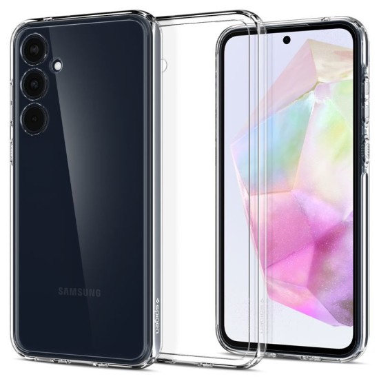 Husa Spigen Ultra Hybrid pentru Samsung Galaxy A35, transparenta (Telefoane Samsung, ACS07523) by www.silkase.ro