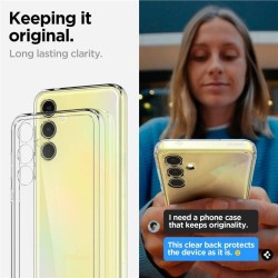 Husa Spigen Ultra Hybrid pentru Samsung Galaxy A35, transparenta