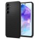 Husa Spigen Liquid Air pentru Samsung Galaxy A55, negru mat (Telefoane Samsung, ACS07526) by www.silkase.ro
