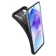 Husa Spigen Liquid Air pentru Samsung Galaxy A55, negru mat (Telefoane Samsung, ACS07526) by www.silkase.ro
