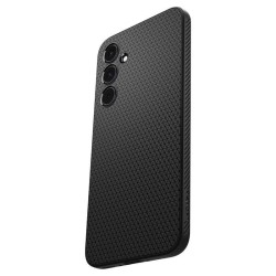 Husa Spigen Liquid Air pentru Samsung Galaxy A55, negru mat Husa Spigen Liquid Air pentru Samsung Galaxy A55, negru mat