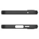 Husa Spigen Liquid Air pentru Samsung Galaxy A55, negru mat (Telefoane Samsung, ACS07526) by www.silkase.ro