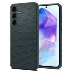 Husa Spigen Liquid Air, pentru  Samsung Galaxy A55, verde abyss
