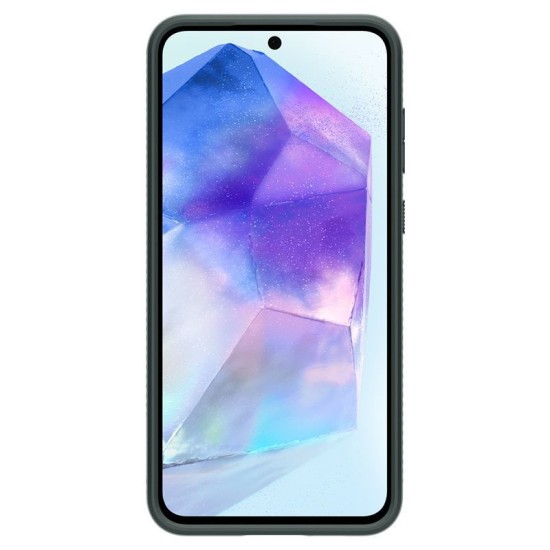 Husa Spigen Liquid Air, pentru Samsung Galaxy A55, verde abyss (Spigen, Telefoane Samsung) by www.silkase.ro Husa Spigen Liquid Air, pentru Samsung Galaxy A55, verde abyss (Telefoane Samsung, ACS07527) by www.silkase.ro