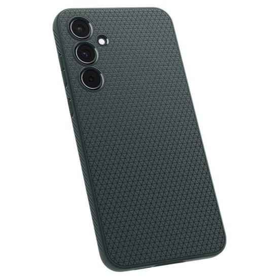 Husa Spigen Liquid Air, pentru Samsung Galaxy A55, verde abyss (Spigen, Telefoane Samsung) by www.silkase.ro Husa Spigen Liquid Air, pentru Samsung Galaxy A55, verde abyss (Telefoane Samsung, ACS07527) by www.silkase.ro