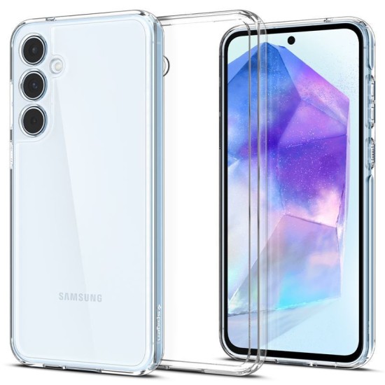 Husa Spigen Ultra Hybrid crystal clear pentru Samsung Galaxy A55, transparent (Spigen, Telefoane Samsung) by www.silkase.ro Husa Spigen Ultra Hybrid crystal clear pentru Samsung Galaxy A55, transparent (Telefoane Samsung, ACS07528) by www.silkase.ro
