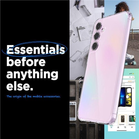 Husa Spigen Ultra Hybrid crystal clear pentru Samsung Galaxy A55, transparent (Spigen, Telefoane Samsung) by www.silkase.ro Husa Spigen Ultra Hybrid crystal clear pentru Samsung Galaxy A55, transparent (Telefoane Samsung, ACS07528) by www.silkase.ro