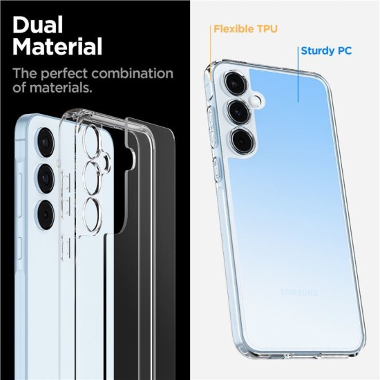 Husa Spigen Ultra Hybrid crystal clear pentru Samsung Galaxy A55, transparent (Spigen, Telefoane Samsung) by www.silkase.ro Husa Spigen Ultra Hybrid crystal clear pentru Samsung Galaxy A55, transparent (Telefoane Samsung, ACS07528) by www.silkase.ro