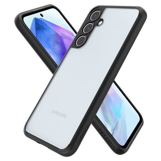 Husa Spigen Ultra Hybrid pentru Samsung Galaxy A55, negru mat (Spigen, Telefoane Samsung) by www.silkase.ro Husa Spigen Ultra Hybrid pentru Samsung Galaxy A55, negru mat (Telefoane Samsung, ACS07529) by www.silkase.ro