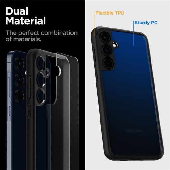 Husa Spigen Ultra Hybrid pentru Samsung Galaxy A55, negru mat (Spigen, Telefoane Samsung) by www.silkase.ro Husa Spigen Ultra Hybrid pentru Samsung Galaxy A55, negru mat (Telefoane Samsung, ACS07529) by www.silkase.ro