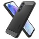 Husa Spigen Rugged Armor pentru Samsung Galaxy A55, negru mat (Telefoane Samsung, ACS07500) by www.silkase.ro