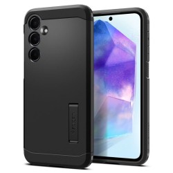 Husa Spigen Tough Armor pentru Samsung Galaxy A55, negru