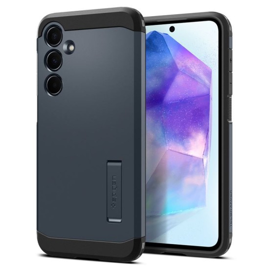 Husa Spigen Tough Armor pentru Samsung Galaxy A55, metalic (Spigen, Telefoane Samsung) by www.silkase.ro Husa Spigen Tough Armor pentru Samsung Galaxy A55, metalic (Telefoane Samsung, ACS07531) by www.silkase.ro