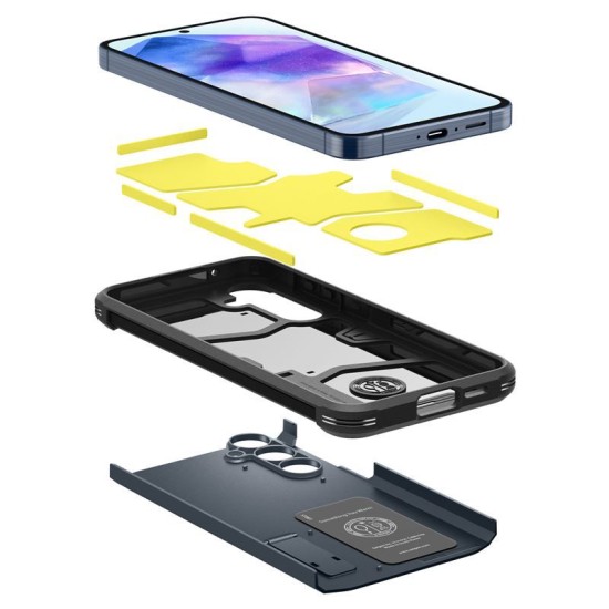 Husa Spigen Tough Armor pentru Samsung Galaxy A55, metalic (Spigen, Telefoane Samsung) by www.silkase.ro Husa Spigen Tough Armor pentru Samsung Galaxy A55, metalic (Telefoane Samsung, ACS07531) by www.silkase.ro