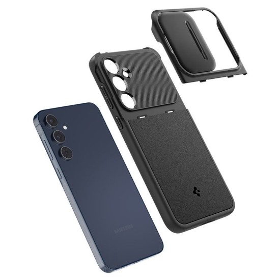 Husa Spigen Optik Armor pentru Samsung Galaxy A55, negru (Spigen, Telefoane Samsung) by www.silkase.ro Husa Spigen Optik Armor pentru Samsung Galaxy A55, negru (Telefoane Samsung, ACS07535) by www.silkase.ro