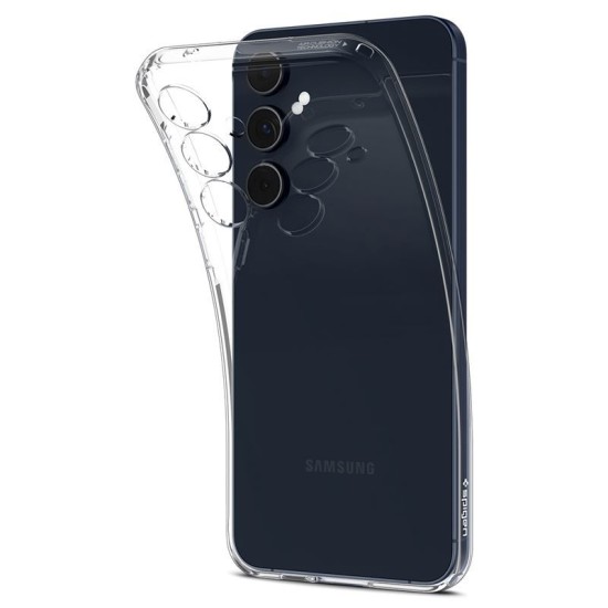 Husa Spigen Liquid Crystal pentru Samsung Galaxy A55, transparent (Spigen, Telefoane Samsung) by www.silkase.ro Husa Spigen Liquid Crystal pentru Samsung Galaxy A55, transparent (Telefoane Samsung, ACS07537) by www.silkase.ro