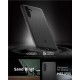 Husa Spigen Essential SandBlast compatibila cu Samsung Galaxy M55 5G Matte Black (Ingredi, ACS07541) by www.silkase.ro