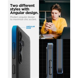 Husa Spigen Essential SandBlast compatibila cu Samsung Galaxy M55 5G Matte Black Husa Spigen Essential SandBlast compatibila cu Samsung Galaxy M55 5G Matte Black