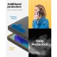 Husa Spigen Essential SandBlast compatibila cu Samsung Galaxy M55 5G Matte Black (Ingredi, ACS07541) by www.silkase.ro