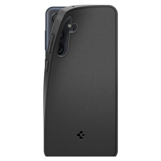 Husa Spigen Essential SandBlast compatibila cu Samsung Galaxy M55 5G Matte Black (Ingredi, ACS07541) by www.silkase.ro