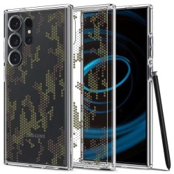 Husa telefon, Spigen, Ultra Hybrid, compatibila cu Galaxy S24 Ultra, transparent