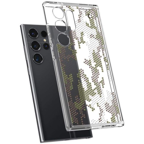 Husa telefon, Spigen, Ultra Hybrid, compatibila cu Galaxy S24 Ultra, transparent (Spigen, S24 Ultra) by www.silkase.ro Husa telefon, Spigen, Ultra Hybrid, compatibila cu Galaxy S24 Ultra, transparent (S24 Ultra, ACS07547) by www.silkase.ro