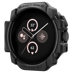 SPIGEN Husă Rugged Armor Google Pixel Watch 3/2/1 (41mm - 1.2 inch), Negru