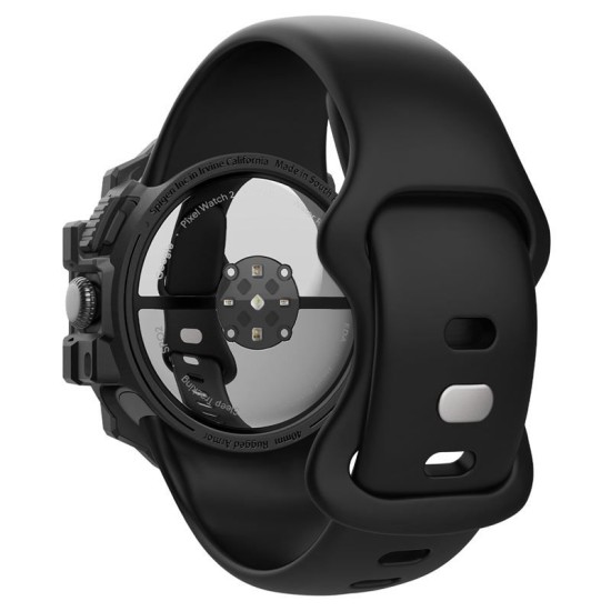 SPIGEN Husă Rugged Armor Google Pixel Watch 3/2/1 (41mm - 1.2 inch), Negru (Google, ACS07555) by www.silkase.ro