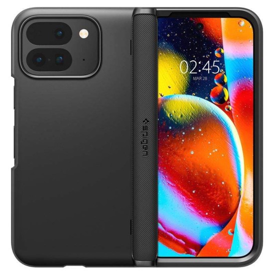 Carcasa Spigen, Slim Armor Pro, compatibila cu Google Pixel 9 Pro Fold, negru (Pixel 9 Pro Fold, ACS07587) by www.silkase.ro