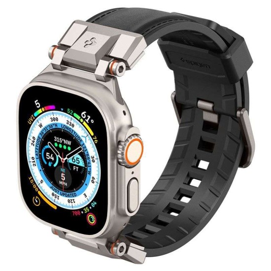 Curea smartwatch, Spigen, Poliuretan, Durabil, Compatibil cu Apple Wathc, 140 - 215 mm, Negru (Spigen, Ingredi) by www.silkase.ro Curea smartwatch, Spigen, Poliuretan, Durabil, Compatibil cu Apple Wathc, 140 - 215 mm, Negru (Ingredi, AMP07591) by www.silkase.ro