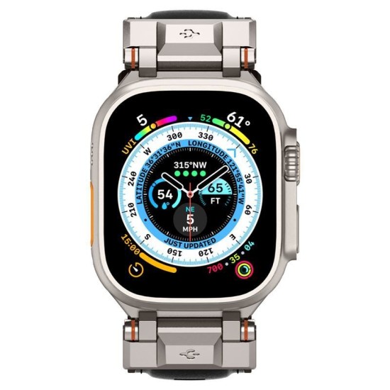 Curea smartwatch, Spigen, Poliuretan, Durabil, Compatibil cu Apple Wathc, 140 - 215 mm, Negru (Spigen, Ingredi) by www.silkase.ro Curea smartwatch, Spigen, Poliuretan, Durabil, Compatibil cu Apple Wathc, 140 - 215 mm, Negru (Ingredi, AMP07591) by www.silkase.ro
