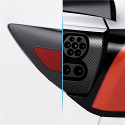 Set folii protectie port incarcare (EU) Spigen, carbon - Tesla Model Y/3
