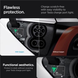 Protectie port de incarcare Spigen, model zero one, pentru Tesla Model Y/3 Protectie port de incarcare Spigen, model zero one, pentru Tesla Model Y/3