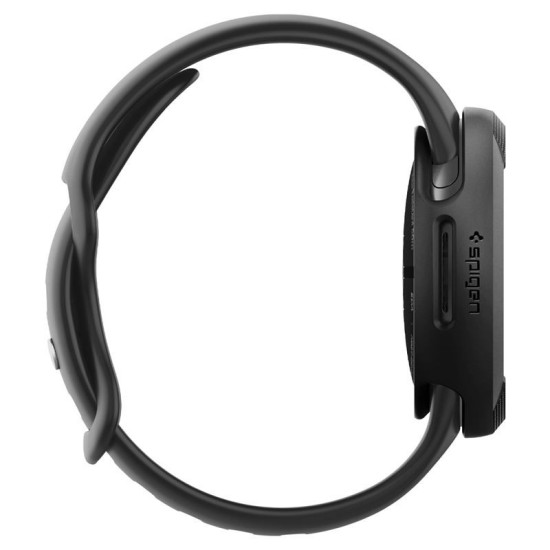 Husa Spigen Liquid Air compatibila cu Google Pixel Watch 3 45mm Matte Black (Google, ACS07598) by www.silkase.ro