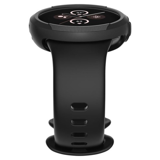 Husa Spigen Liquid Air compatibila cu Google Pixel Watch 3 45mm Matte Black (Google, ACS07598) by www.silkase.ro