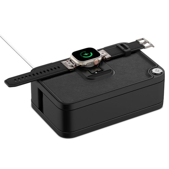 Organizator Spigen S340 pentru Apple Watch, Curele și Accesorii, Negru Organizator Spigen S340 pentru Apple Watch, Curele și Accesorii, Negru (Ingredi, AMP07602) by www.silkase.ro