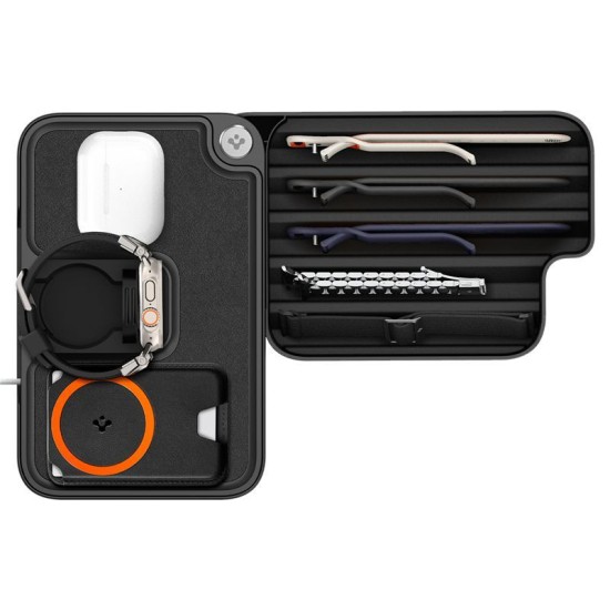 Organizator Spigen S340 pentru Apple Watch, Curele și Accesorii, Negru Organizator Spigen S340 pentru Apple Watch, Curele și Accesorii, Negru (Ingredi, AMP07602) by www.silkase.ro