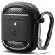 Carcasa Spigen Rugged Armor, negru mat - Google Pixel Buds Pro 2/Pro (Pixel Buds Pro 2/Pro, ACS07604) by www.silkase.ro