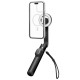 Trepied si selfie stick Spigen compatibil MagSafe M1, negru (Selfie Sticks și Trepiede, AMP07656) by www.silkase.ro