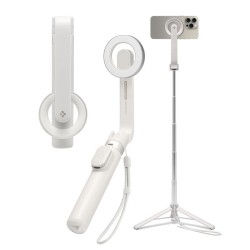 Trepied si selfie stick Spigen compatibil MagSafe, bej