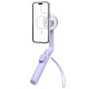 Trepied si selfie stick Spigen compatibil MagSafe, lavanda (Selfie Sticks și Trepiede, AMP07658) by www.silkase.ro