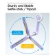 Trepied si selfie stick Spigen compatibil MagSafe, lavanda (Selfie Sticks și Trepiede, AMP07658) by www.silkase.ro