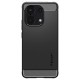 Husa Spigen Rugged Armor compatibila cu Xiaomi Redmi Note 13 4G Matte Black (Ingredi, ACS07664) by www.silkase.ro