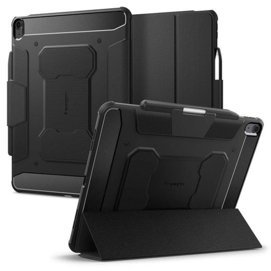 Husa Spigen Rugged Armor Pro pentru Apple iPad Air 13 inch, negru 2024/2025 (Spigen, Ingredi) by www.silkase.ro Husa Spigen Rugged Armor Pro pentru Apple iPad Air 13 inch, negru 2024/2025 (Ingredi, ACS07669) by www.silkase.ro