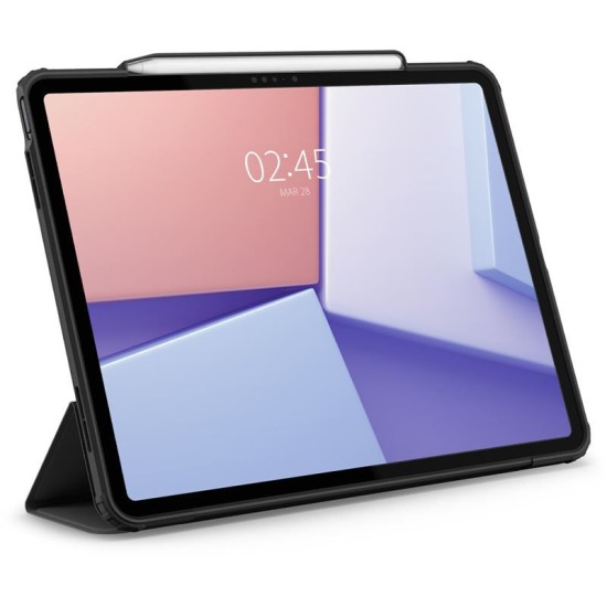Husa Spigen Air Skin Pro pentru Apple iPad Air 13" 2024, negru (Ingredi, ACS07678) by www.silkase.ro