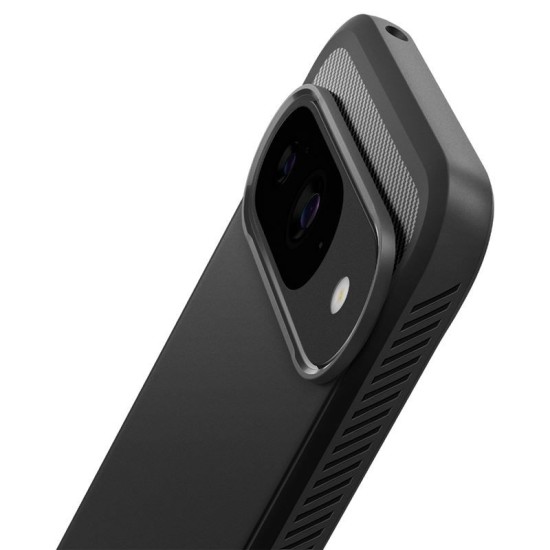 Husa Spigen Rugged Armor pentru Google Pixel 9 Pro/Pixel 9, negru (Telefoane Google, ACS07685) by www.silkase.ro
